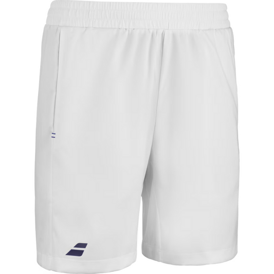Short Babolat Play Junior Boy Blanc
