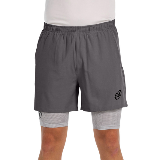 Short Bullpadel Manzan Gris Foncé