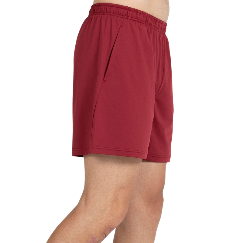 Short Bullpadel Monfor Rouge Foncé