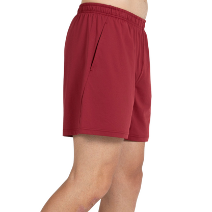 Short Bullpadel Monfor Rouge Foncé