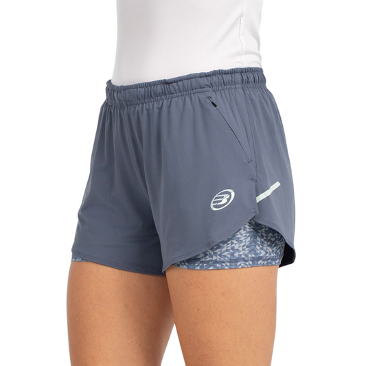 Short Bullpadel Ozono Gris Femme
