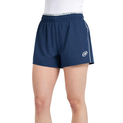 Short Bullpadel Pinolu Bleu Marine Femme