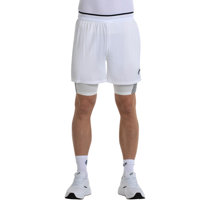 Short Bullpadel Tanoel Blanc