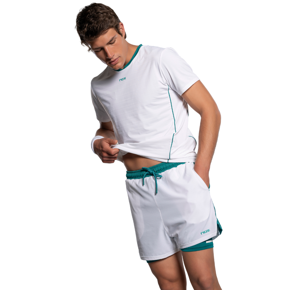 Short Nox Pro Blanc 2026 - Esprit Padel Shop