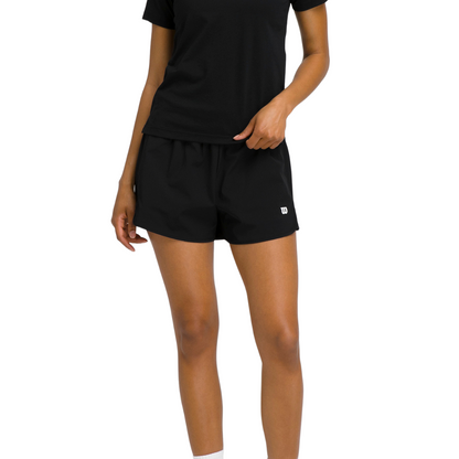 Short Wilson Team Noir Femme