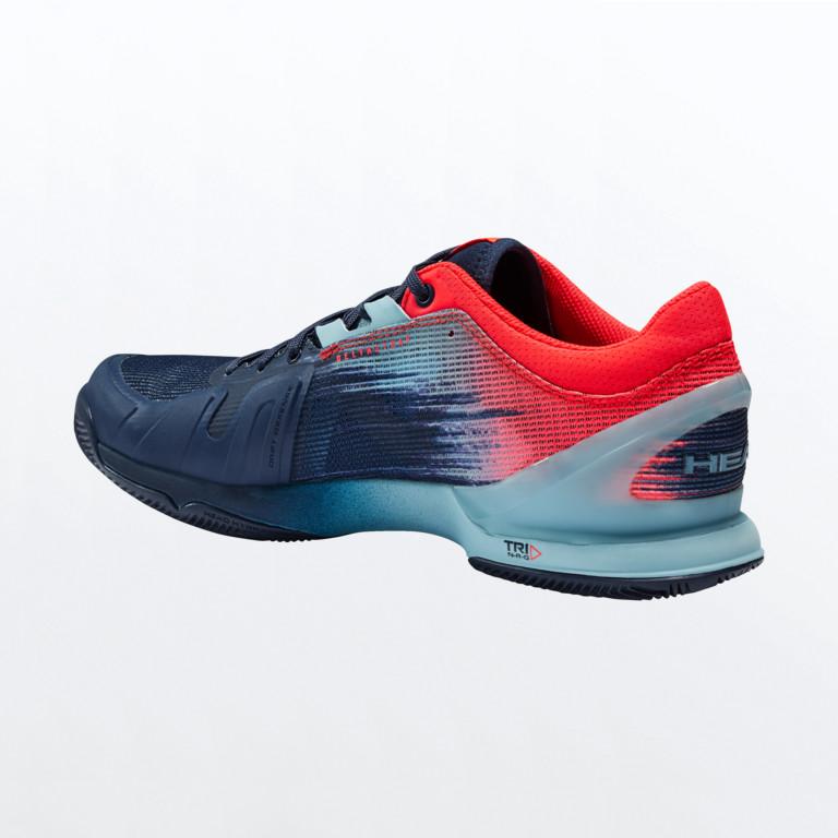 Chaussures de Padel Homme Head Sprint Sanyo 3.0 bleu/rouge
