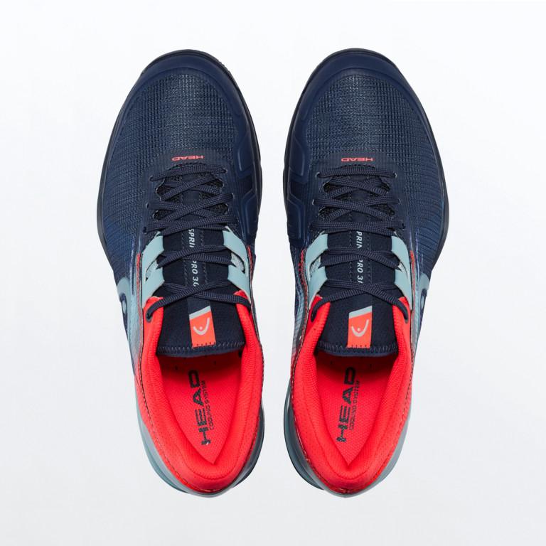 Chaussures de Padel Homme Head Sprint Sanyo 3.0 bleu/rouge