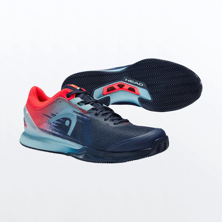 Chaussures de Padel Homme Head Sprint Sanyo 3.0 bleu/rouge