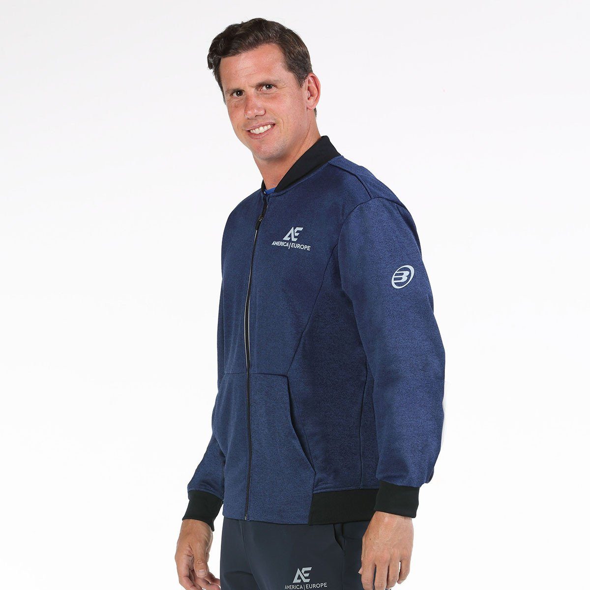 Veste de survêtement Bullpadel Keliox bleue America | Europe