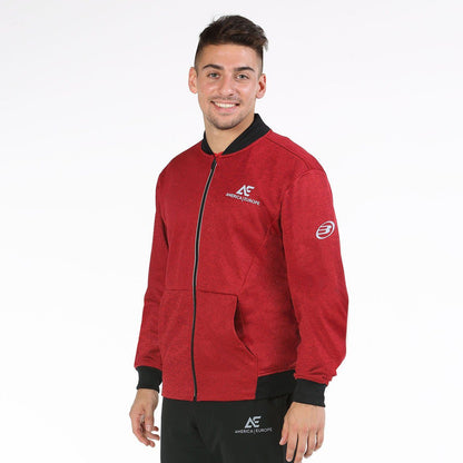 Veste de survêtement Bullpadel Keliox rouge America | Europe