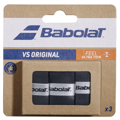 Surgrip Babolat VS Original Feel X3 Noir - Esprit Padel Shop