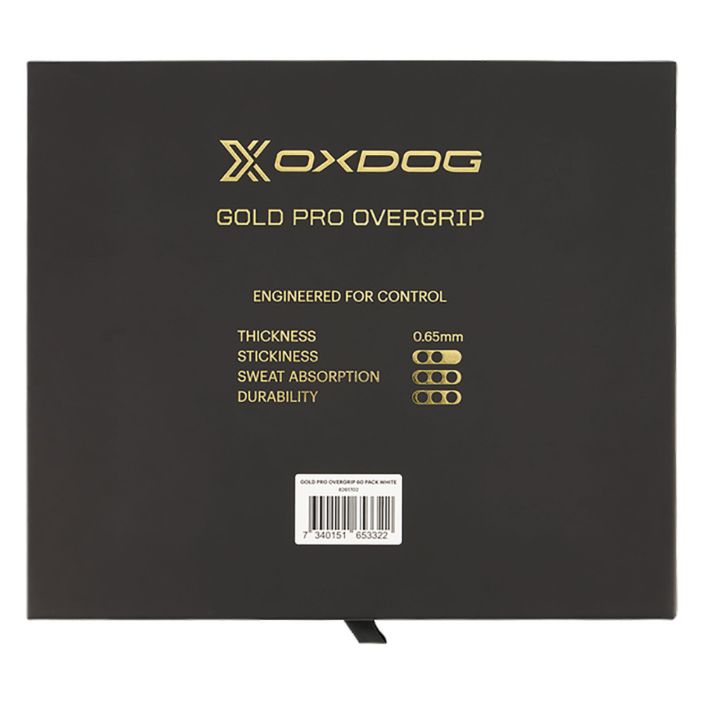 Boîte de 60 Surgrips Oxdog Gold Pro Blanc - Esprit Padel Shop