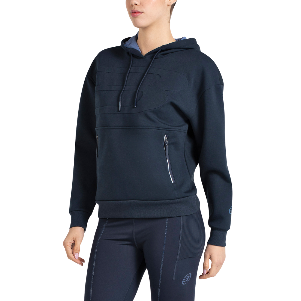 Sweat Bullpadel Eolia Bleu Marine Femme