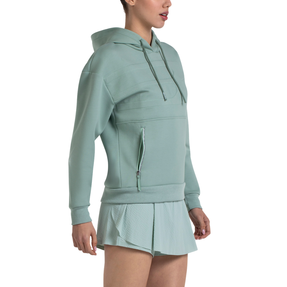 Sweat Bullpadel Eolia Vert Femme