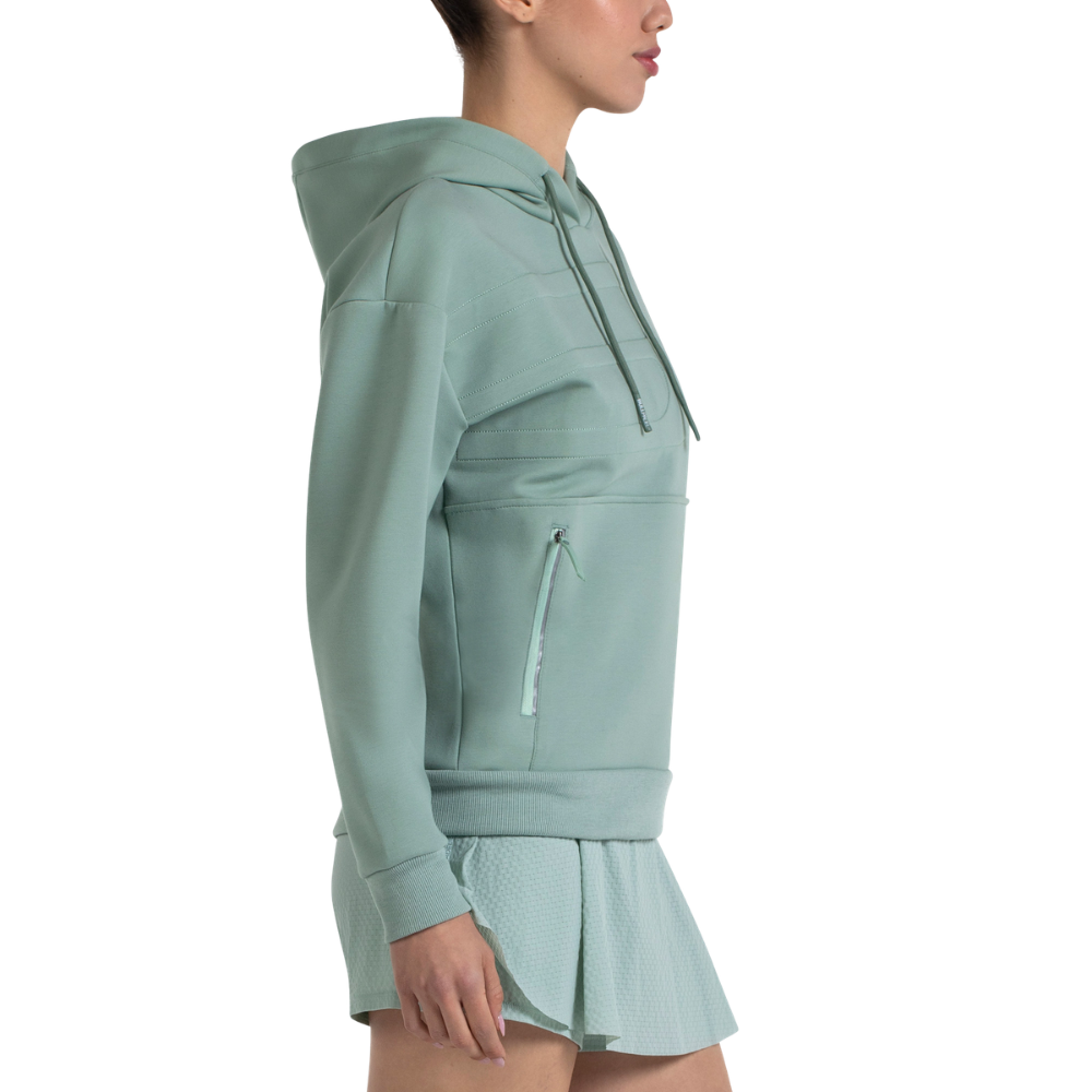 Sweat Bullpadel Eolia Vert Femme