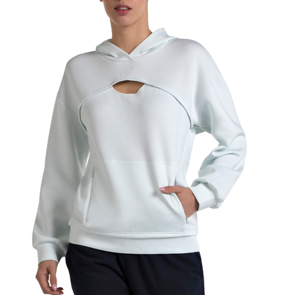 Sweat Bullpadel Emiran Blanc Femme