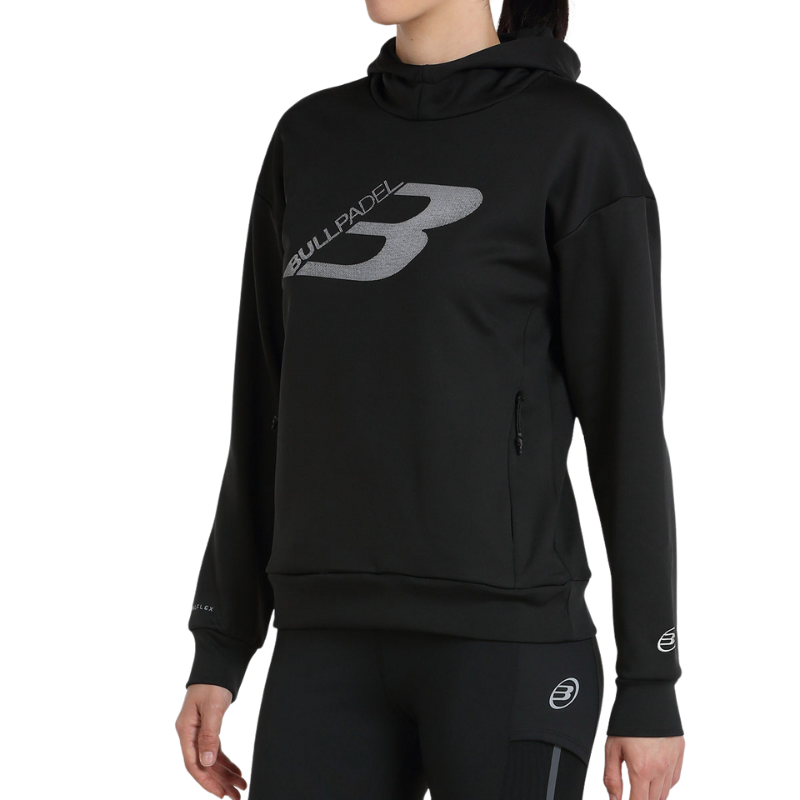 Sweat Bullpadel Incoe Noir Femme