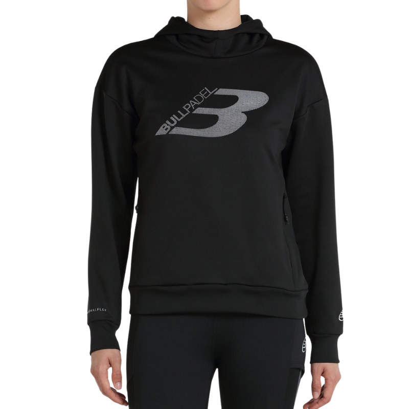 Sweat Bullpadel Incoe Noir Femme