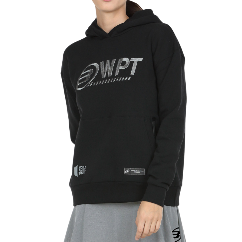 Sweat Bullpadel Livor Noir Femme