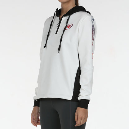 Sweat Bullpadel Drena Femme Blanc