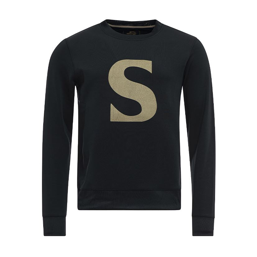 Sweat Slazenger The S Crewneck Noir Panthère