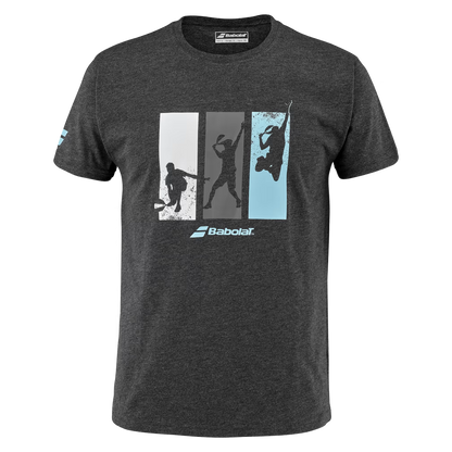 T-shirt Babolat Coton Tee Noir 2023