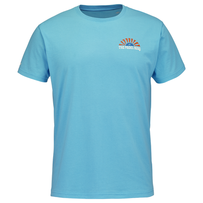T-shirt Babolat Perf Cotton Tee Bleu