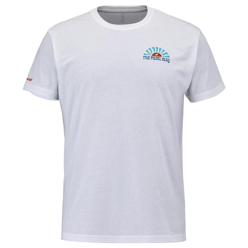 T-shirt Babolat Perf Cotton Tee Blanc
