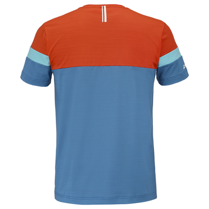 T-shirt Babolat Perf Crew Neck Tee Bleu/Orange