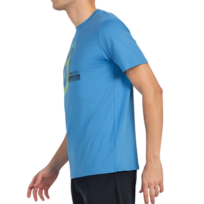 T-shirt Bullpadel Bebas Bleu