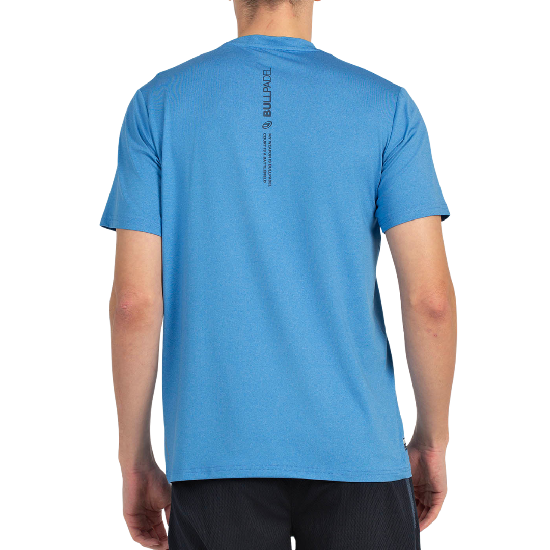 T-shirt Bullpadel Bebas Bleu