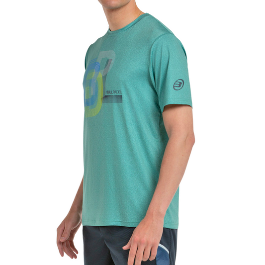 T-shirt Bullpadel Bebas Vert