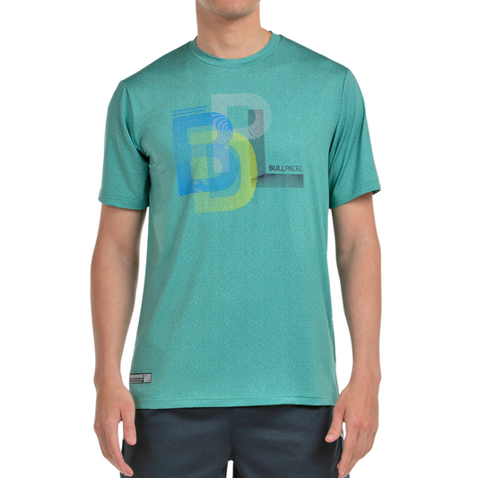 T-shirt Bullpadel Bebas Vert