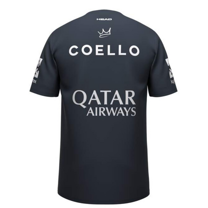T-shirt Head Replica Coello Bleu Marine 2025