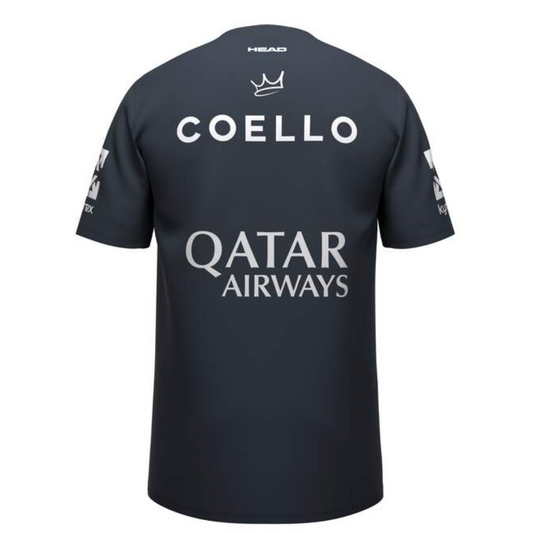 T-shirt Head Replica Coello Bleu Marine 2025