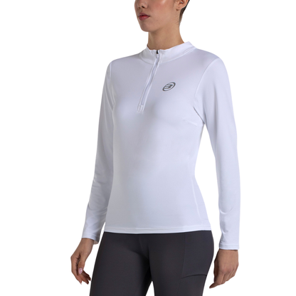T-shirt à manches longues Bullpadel Becal Blanc Femme