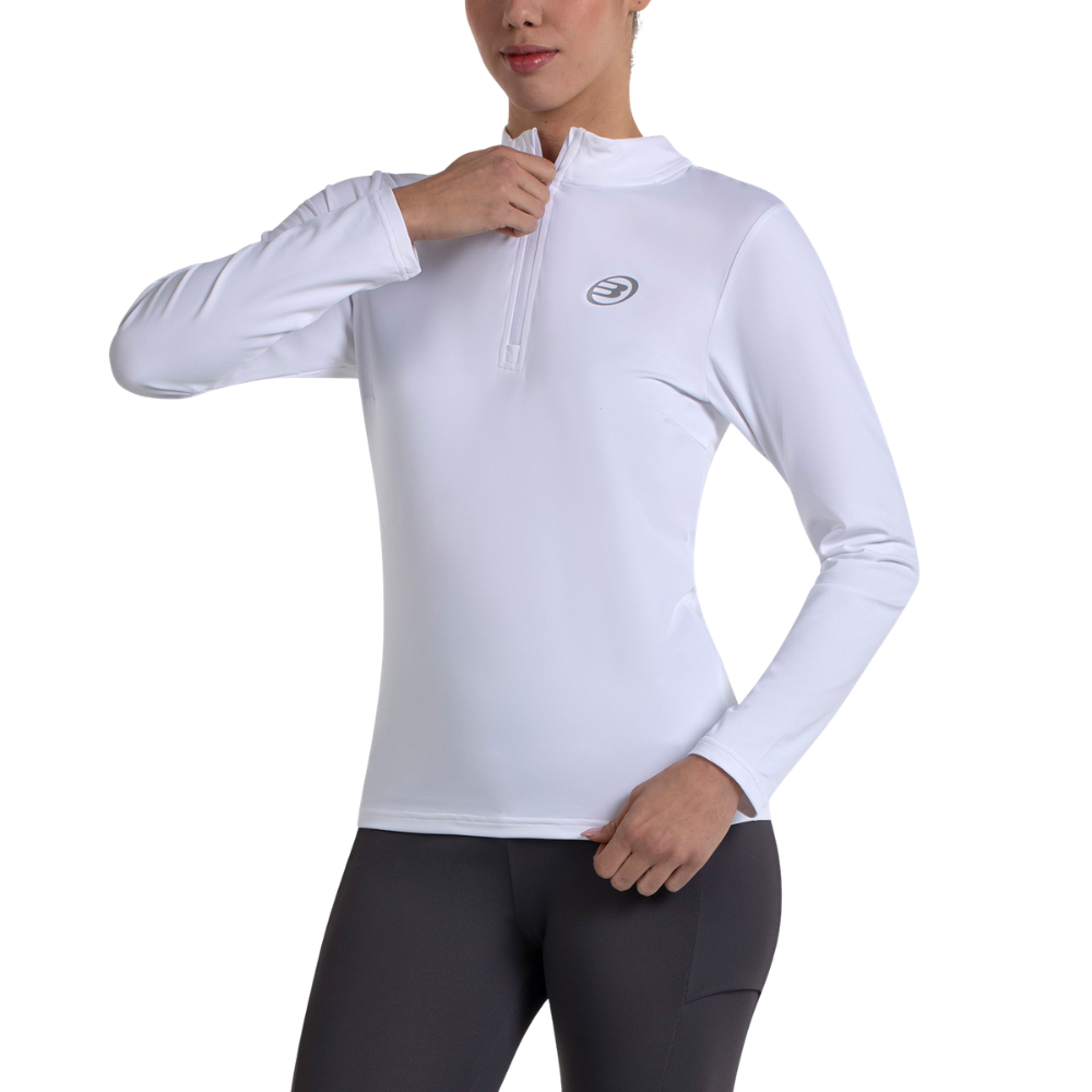T-shirt à manches longues Bullpadel Becal Blanc Femme