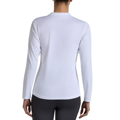 T-shirt à manches longues Bullpadel Becal Blanc Femme