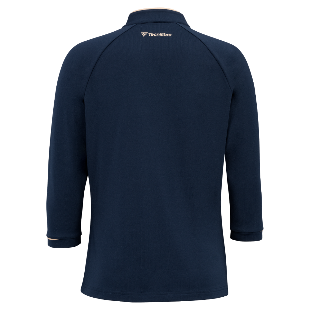 Pull Tecnifibre Thermo Zip Bleu Marine Femme - Esprit Padel Shop