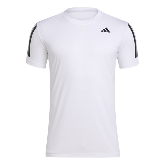 T-shirt Adidas Club 3 Stripes Blanc
