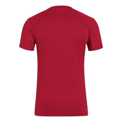 T-shirt Adidas Club 3 Stripes Rouge