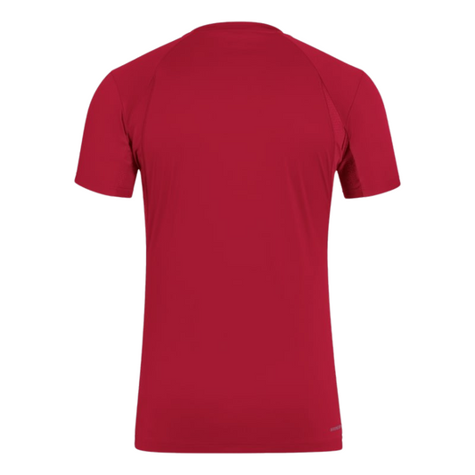 T-shirt Adidas Club 3 Stripes Rouge