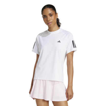 T-shirt Adidas Club Tee Climacool Blanc Femme