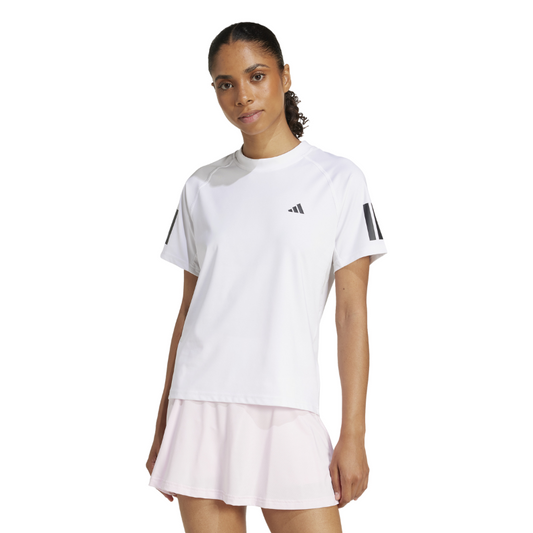 T-shirt Adidas Club Tee Climacool Blanc Femme