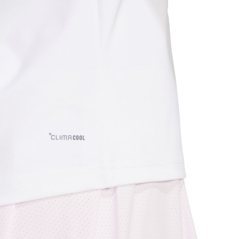 T-shirt Adidas Club Tee Climacool Blanc Femme