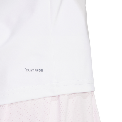 T-shirt Adidas Club Tee Climacool Blanc Femme