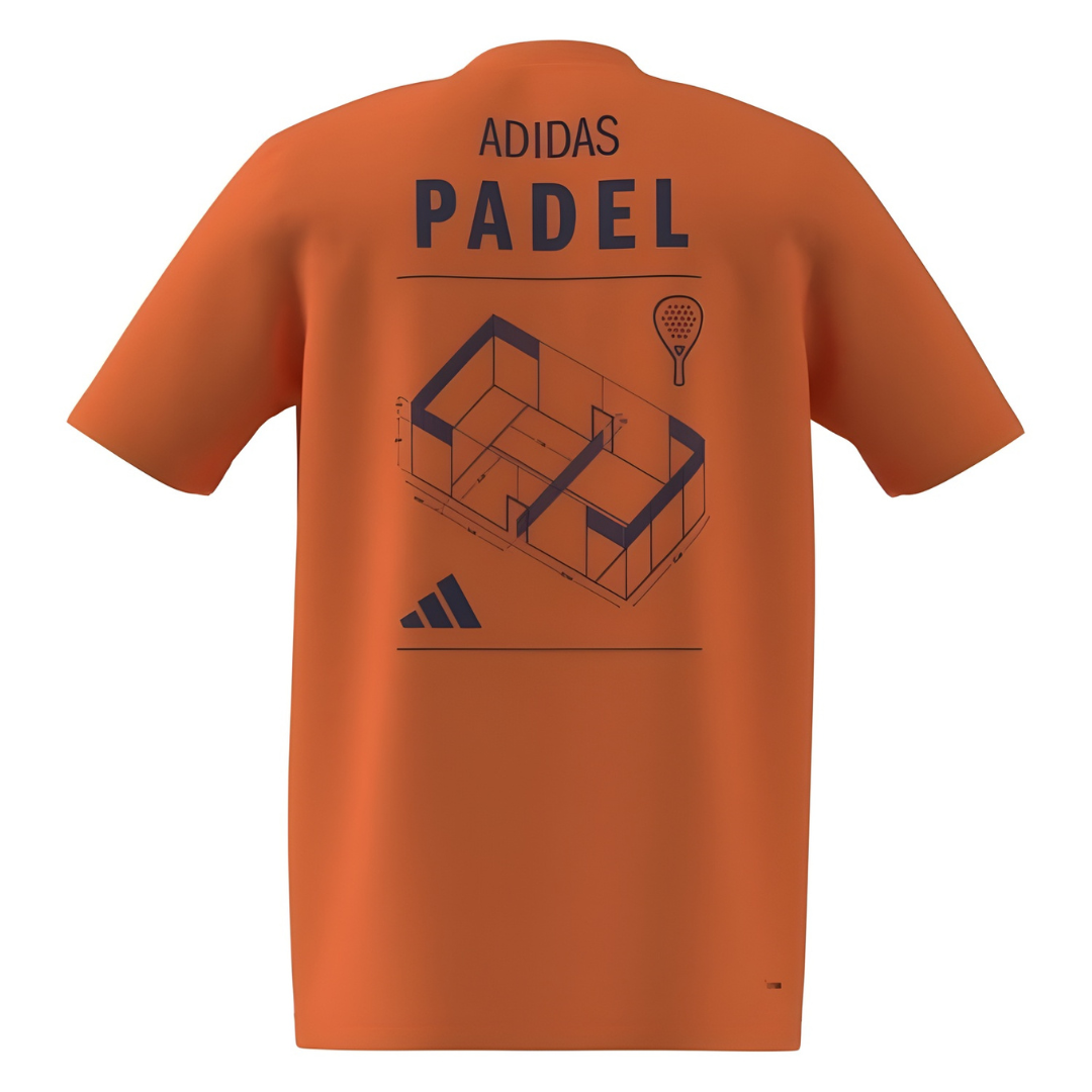 T-shirt Adidas Padel Cat Orange