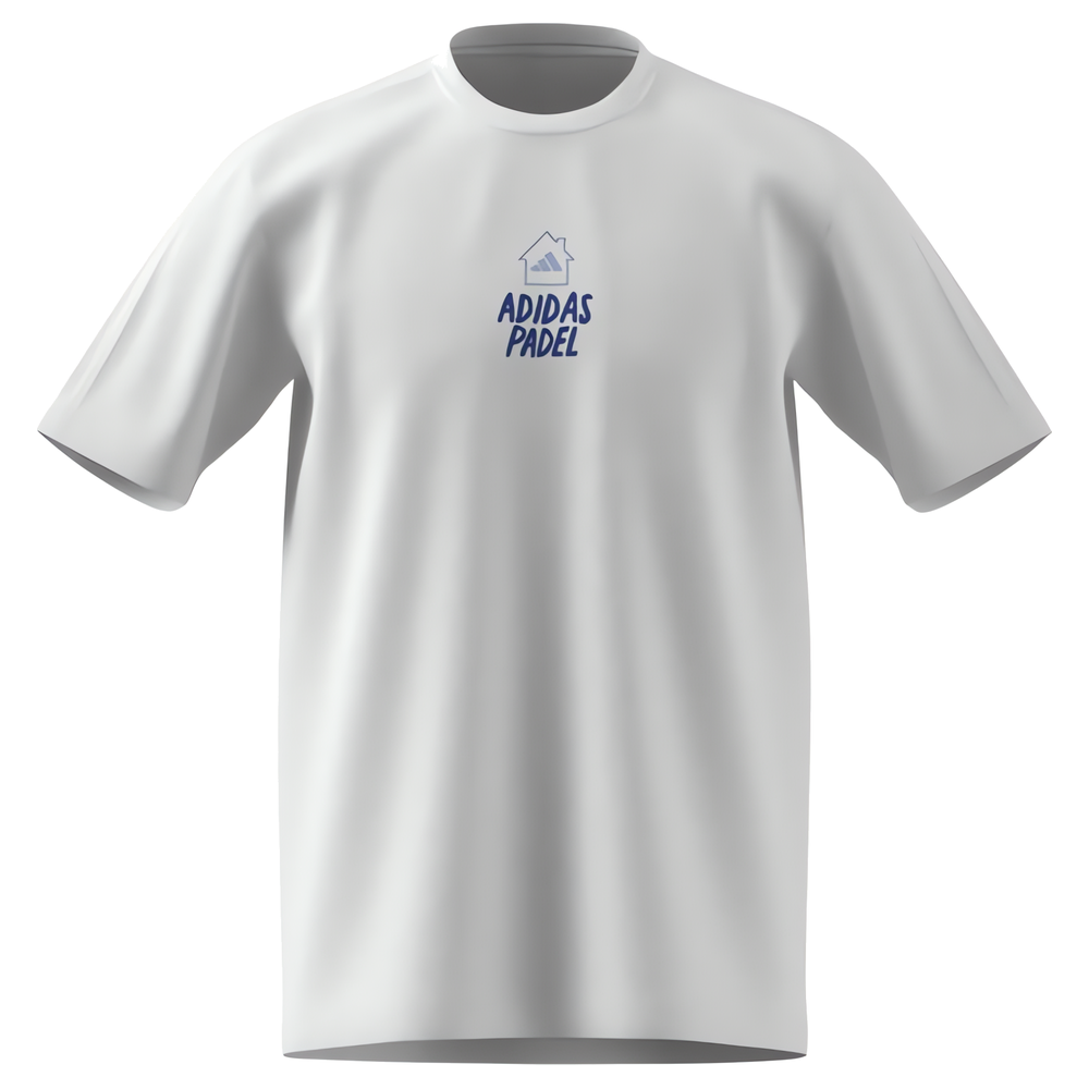 T-shirt Adidas Padel Home Blanc Unisexe 2027 - Esprit Padel Shop