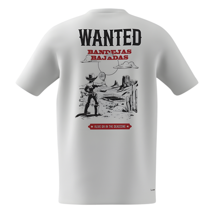 T-shirt Adidas Padel Wanted Blanc