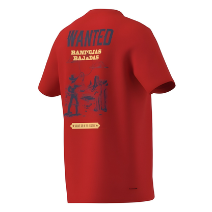T-shirt Adidas Wanted Rouge